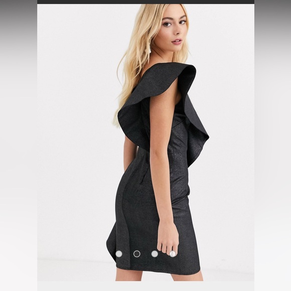 ASOS Little Mistress Sculpted Mini Pencil Dress - Picture 2 of 3